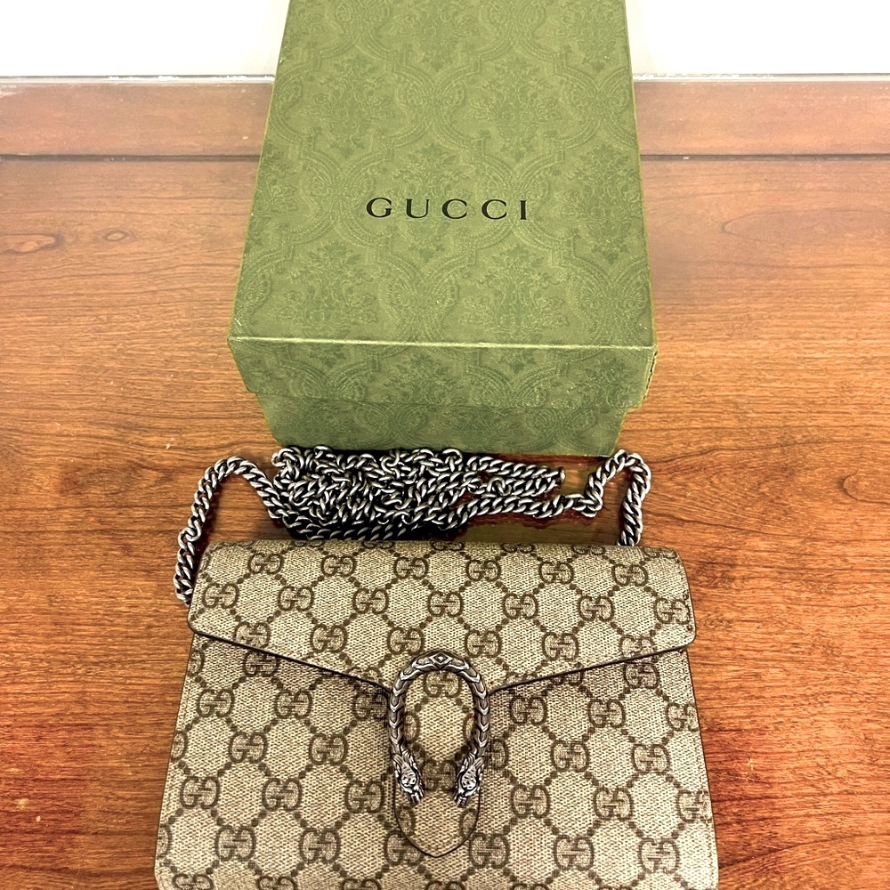 GUCCI DIONYSUS SUPREME CHAIN WALLET!!!!